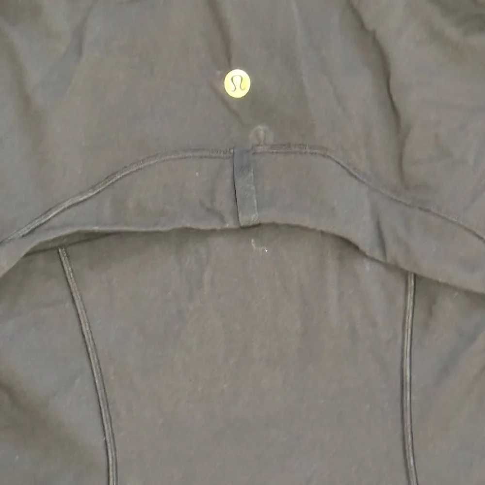 lululemon athletica Black Utility Jacket with Gold Zippers